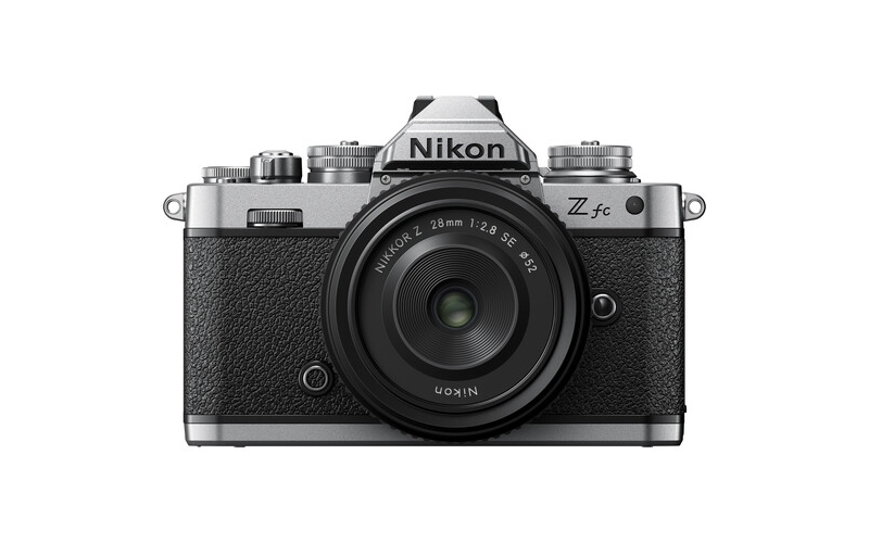 nikon zfc digital camera + 28mm f/2.8 se lens (silver)