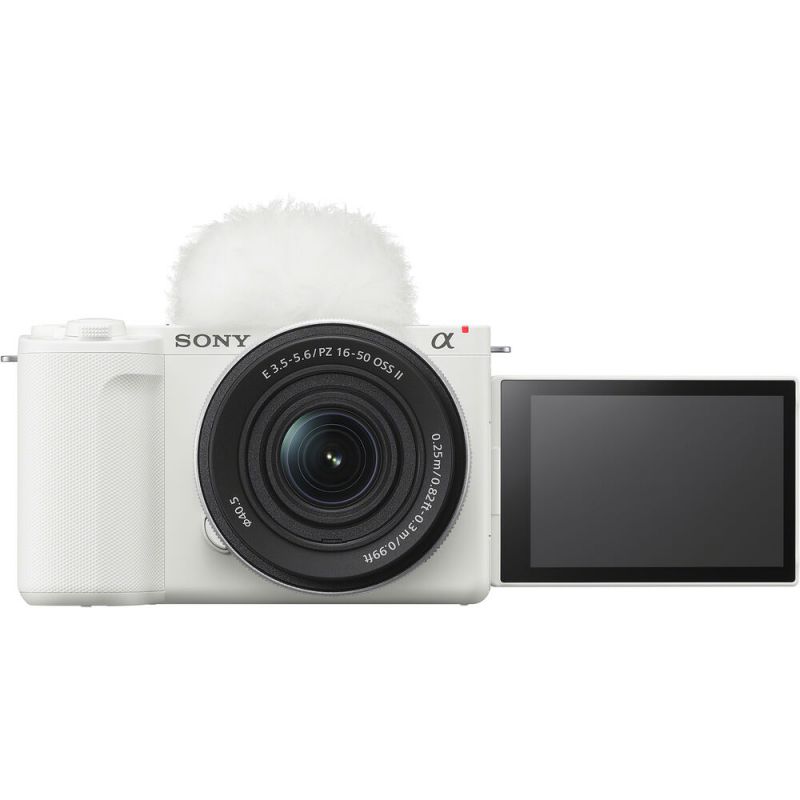 Sony ZV-E10 II Digital Camera + PZ 16-50mm OSS II Lens (White)