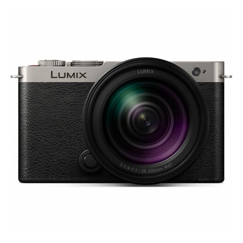 Panasonic Lumix S9 Digital Camera + 28-200mm f/4-7.1 Macro OIS Lens (Silver)