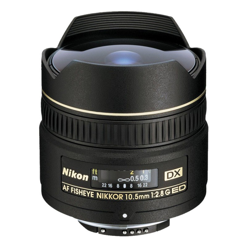 nikon af 10.5mm f/2.8g ed fisheye lens