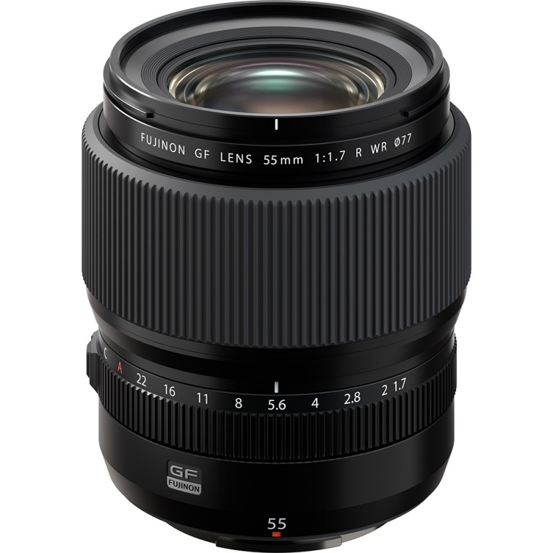 fujifilm gf 55mm f1.7 r wr lens