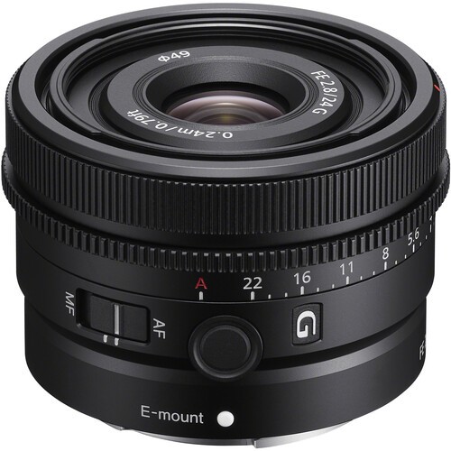 sony fe 24mm f2.8 g lens (sel24f28g)