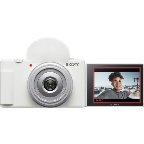 Sony ZV-1F Vlog Camera (White)