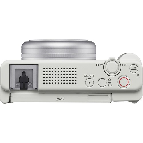 Sony ZV-1F Vlog Camera (White)