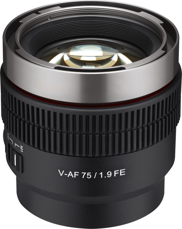 Samyang V-AF 75mm T/1.9 Lens for Sony FE