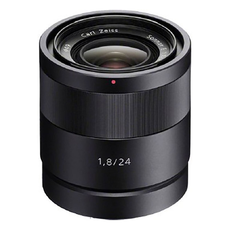 sony e 24mm f/1.8 za carl zeiss sonnar t* len