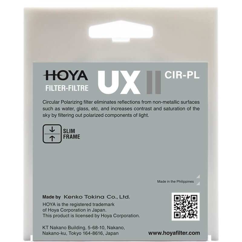 Hoya 37mm UX II PL-CIR Filter