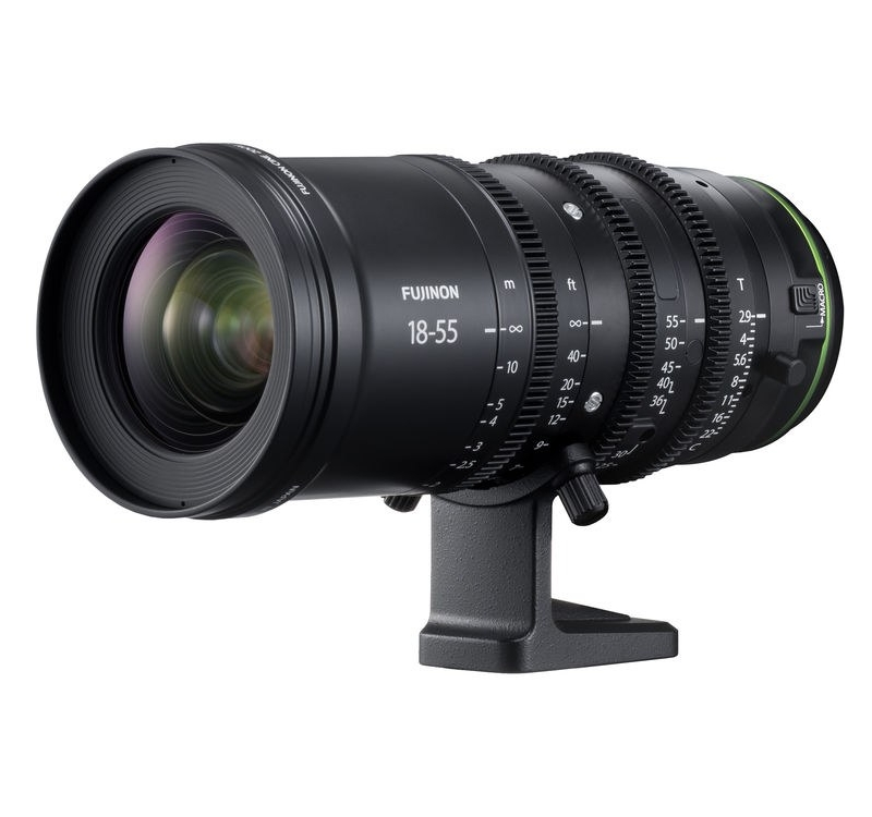 fujinon mk 18-55mm t/2.9 cinema zoom lens for