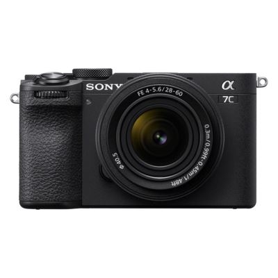 sony a7c ii digital camera with 28-60mm lens - black[pre-order]