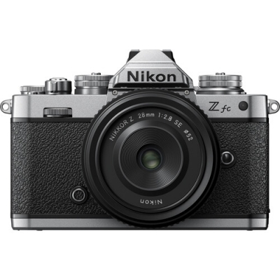 nikon zfc digital camera + 28mm f/2.8 se lens (silver)