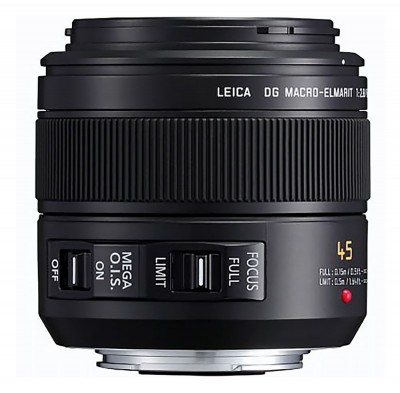 panasonic 45mm f/2.8 leica dg macro-elmarit lens